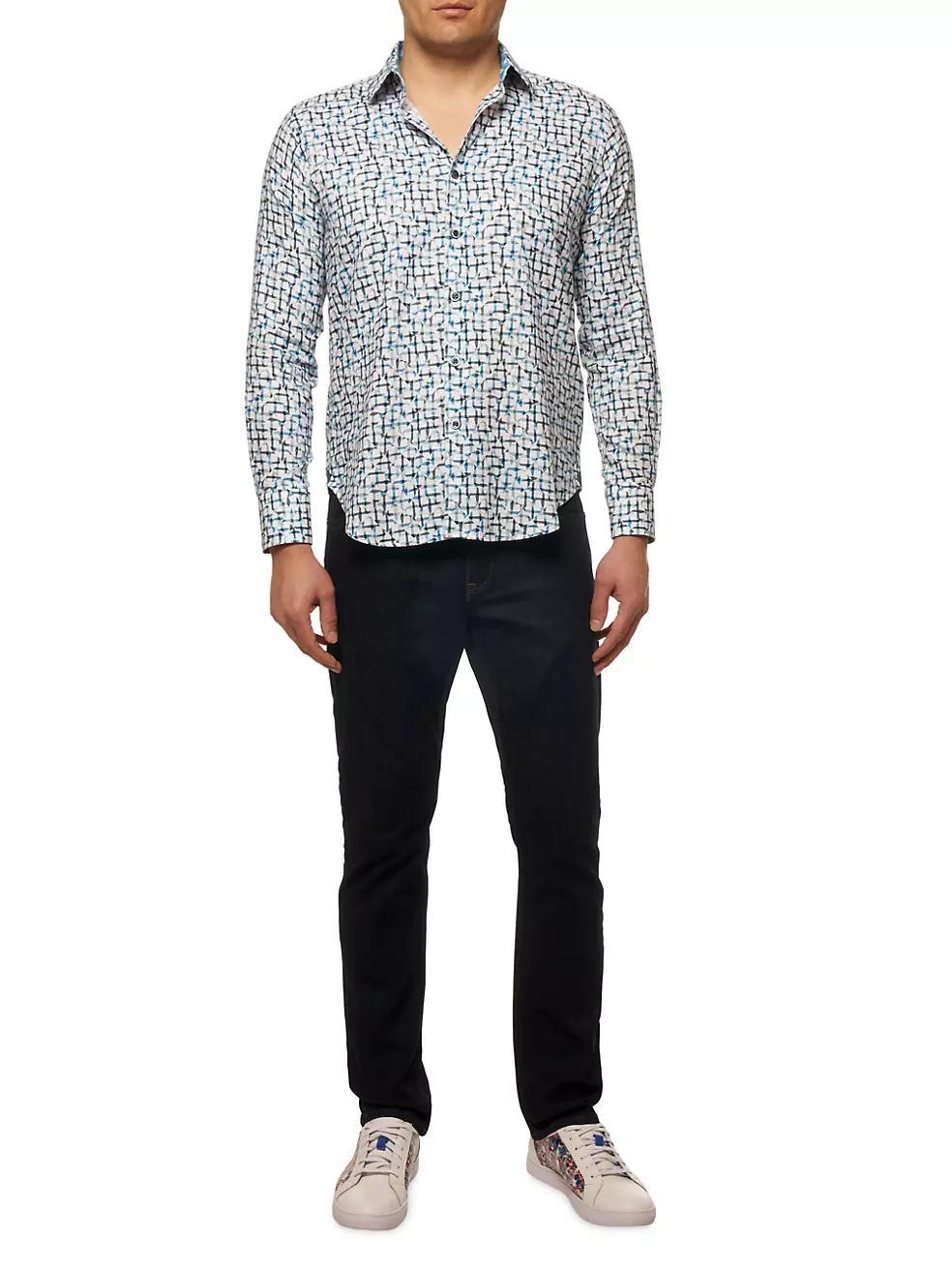 Kerberos Woven Button-Up Shirt Product Image