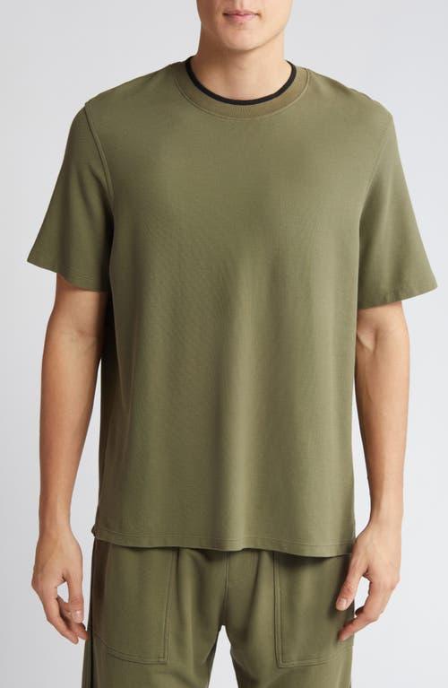 Mens Piqu Short-Sleeve T-Shirt Product Image