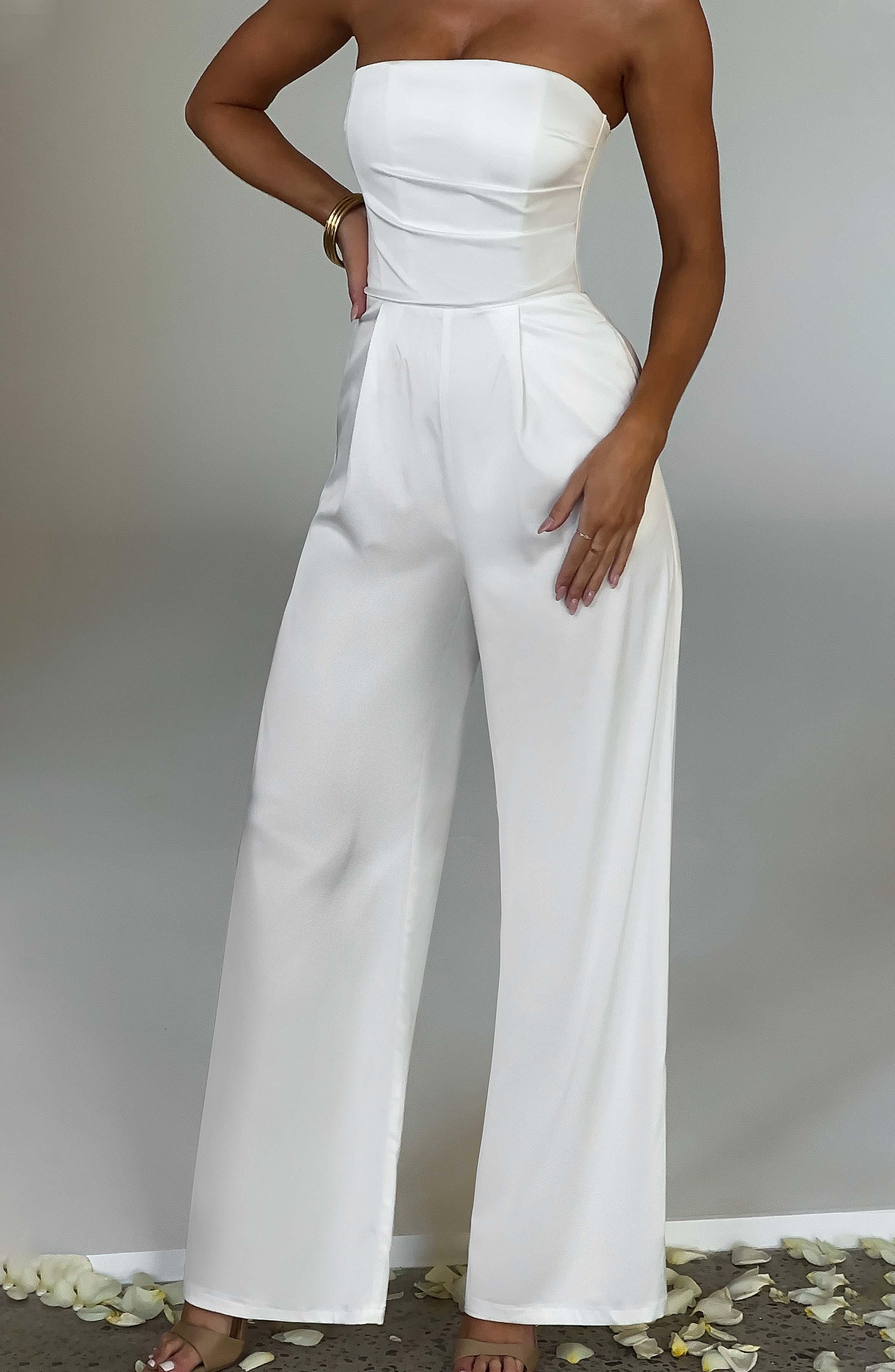 Martinez Jumpsuit - Ivory Product Image