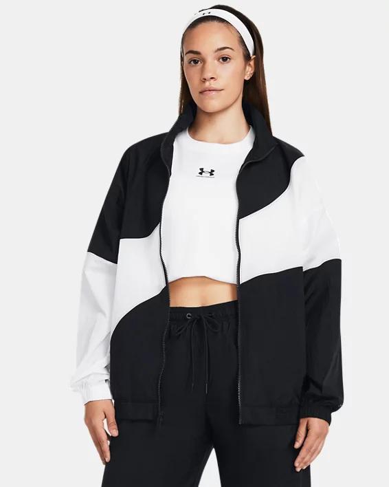 Women's UA Legacy Crinkle Jacket Product Image