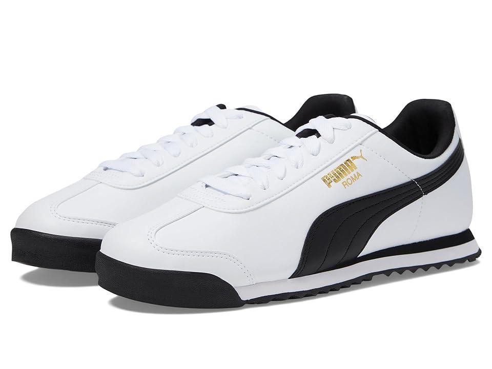 PUMA Roma Basic Black) Men's Shoes Product Image