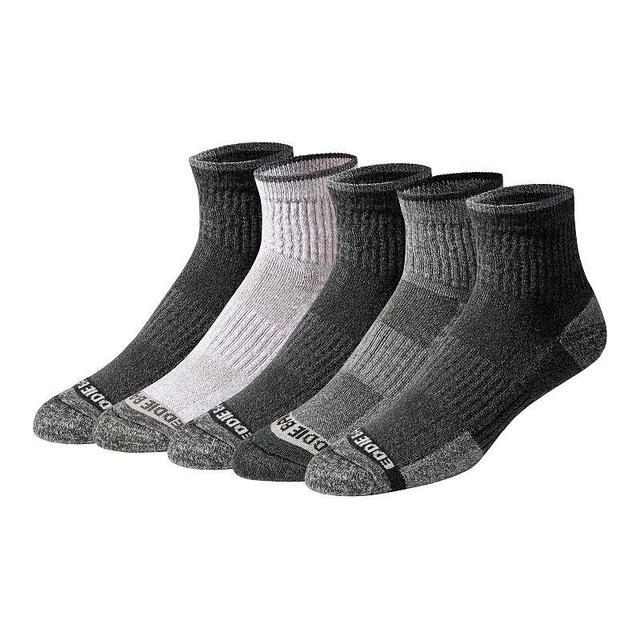 Mens Eddie Bauer Eco Quarter Socks 5-pack Product Image