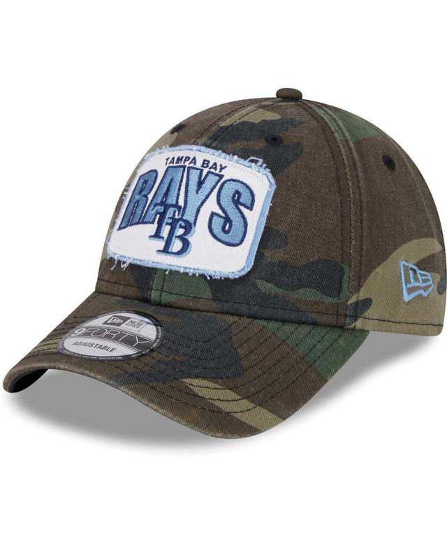 Mens New Era Camo Tampa Bay Rays Gameday 9FORTY Adjustable Hat Product Image