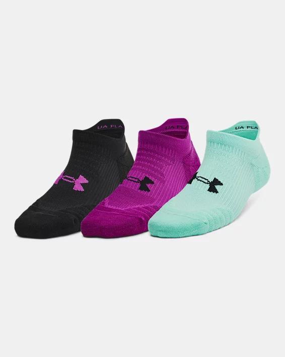 Women's UA Play Up 3-Pack No Show Tab Socks Product Image