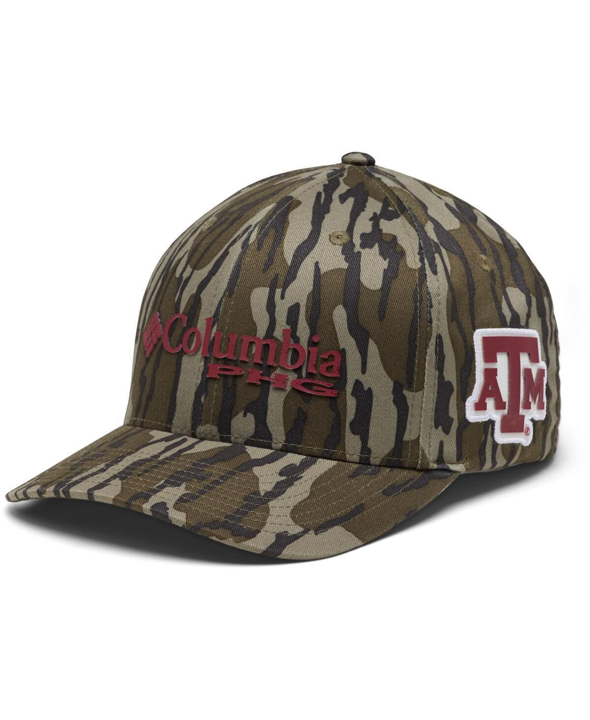 Mens Columbia Mossy Oak Camo Texas A&M Aggies Bottomland Flex Hat Product Image