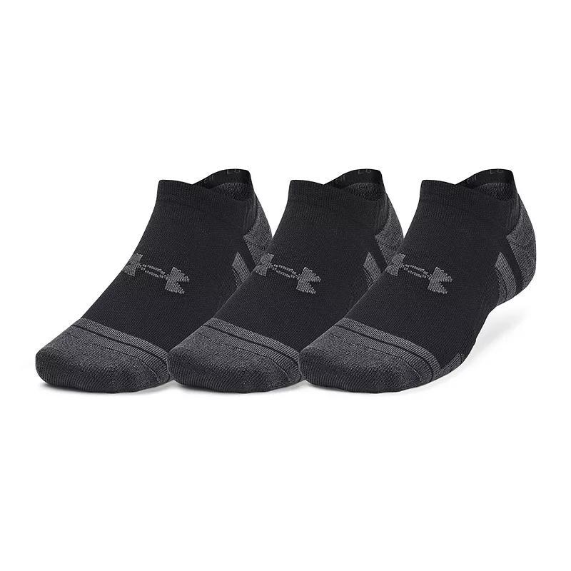 Under Armour Performance Tech 3-Pack No Show Socks, Womens Product Image