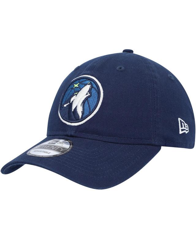 New Era Mens Minnesota Timberwolves New Era Timberwolves Core Classics 2.0 Cap - Mens Black/Black Product Image