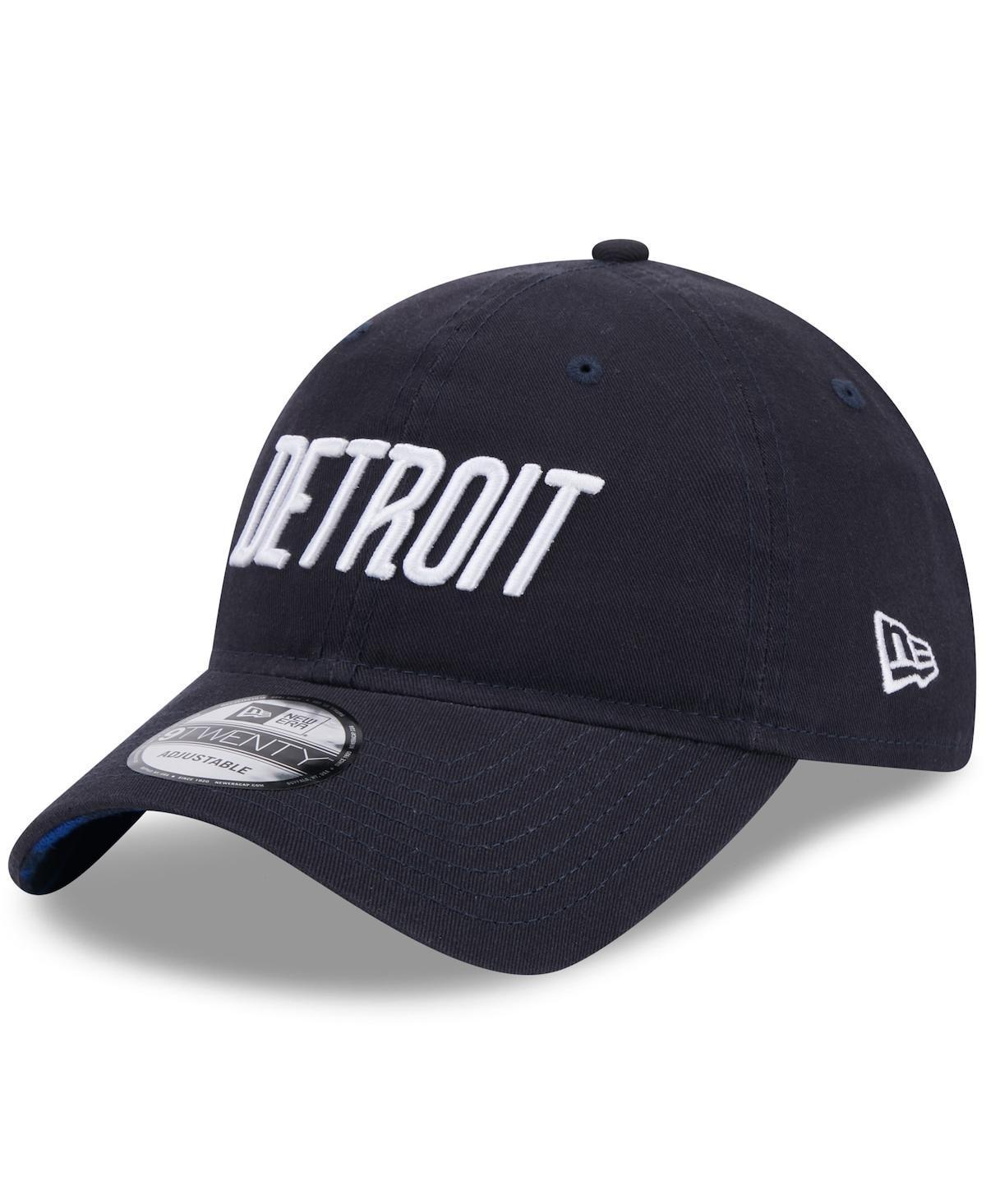 New Era Mens Navy Detroit Tigers 2024 City Connect 9TWENTY Adjustable Hat Product Image