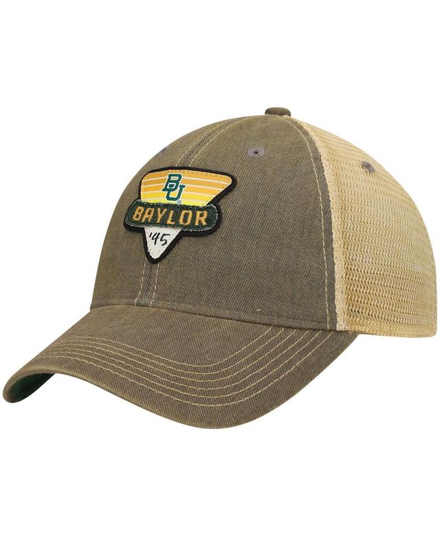 Mens Gray Baylor Bears Legacy Point Old Favorite Trucker Snapback Hat Product Image