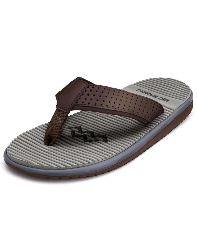 Mens Comfortable Memory Foam Flip Flops Product Image