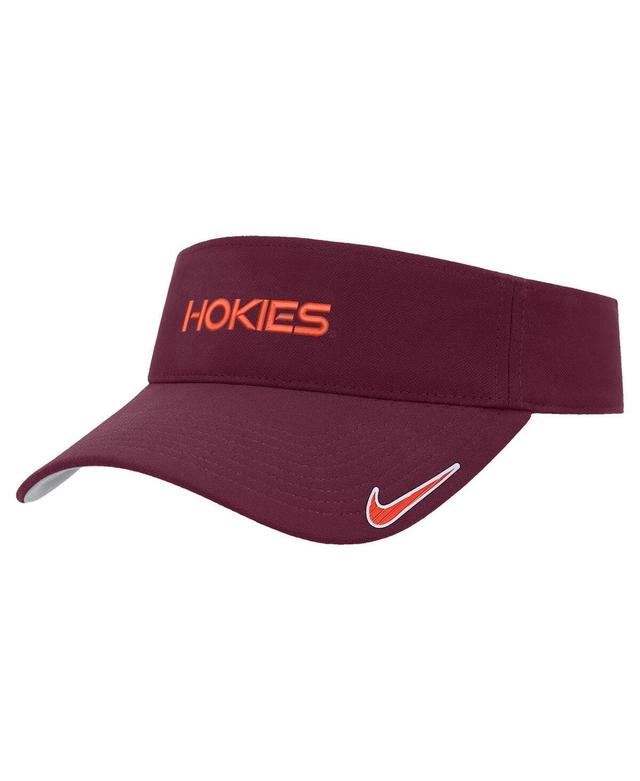 Mens Nike Garnet Virginia Tech Hokies 2024 Sideline Ace Performance Adjustable Visor Product Image