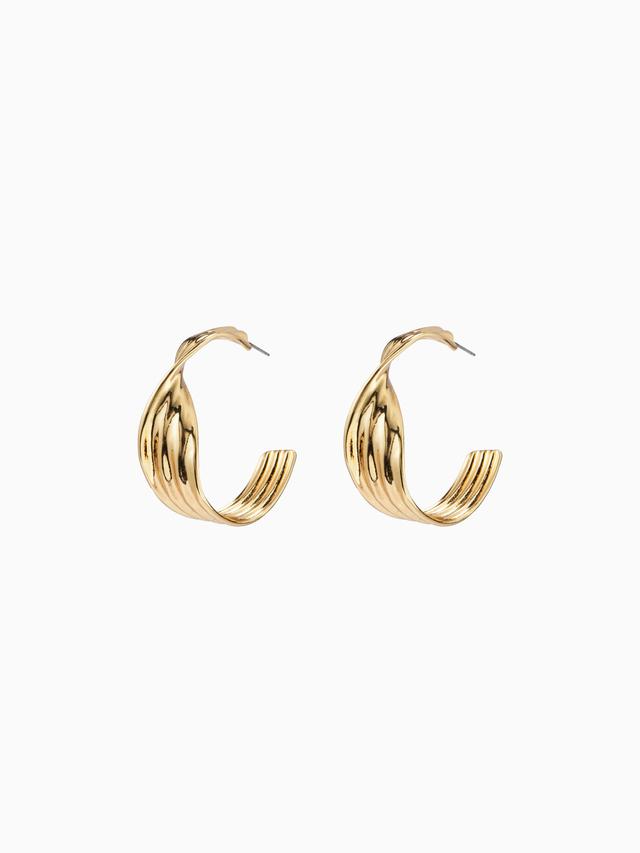 TWISTED HOOP EARRINGS Product Image