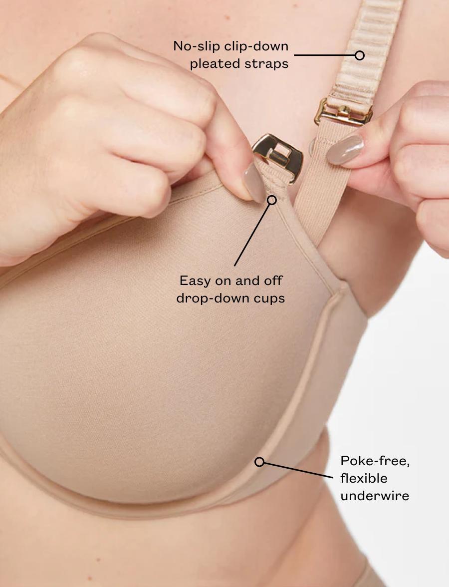 Cotton Underwire Nursing Bra Product Image