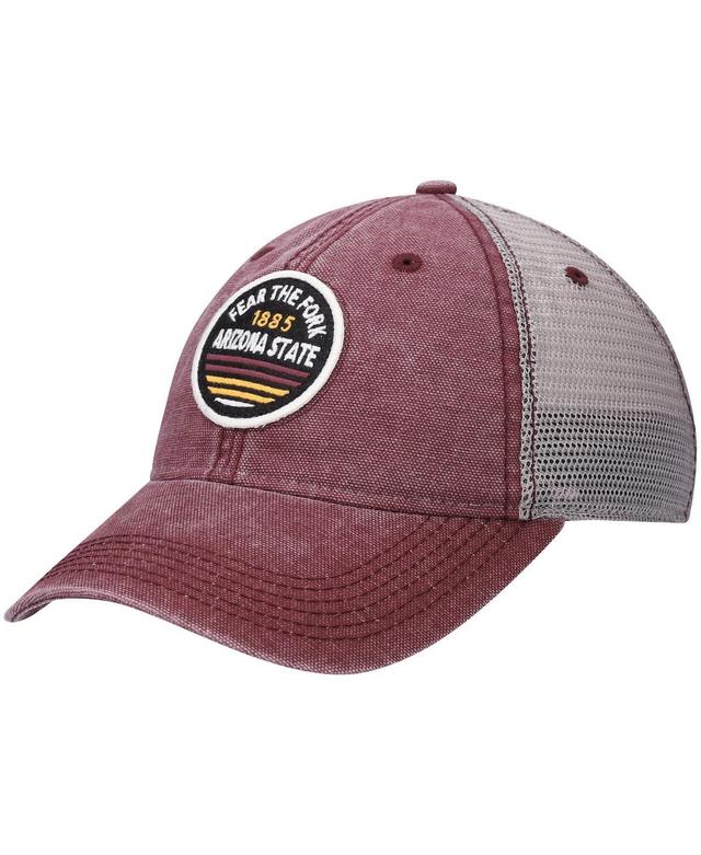 Mens Maroon Arizona State Sun Devils Sunset Dashboard Trucker Snapback Hat Product Image