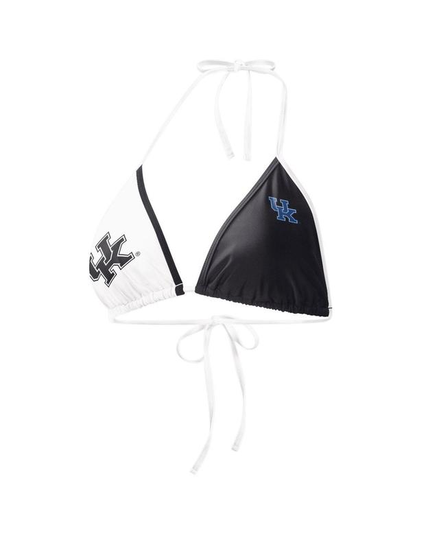 Womens G-III 4Her by Carl Banks /White Kentucky Wildcats Play Action Bikini Top Product Image