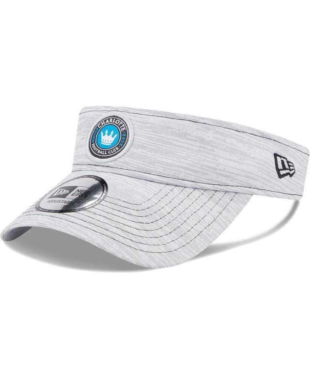 Mens New Era Gray Charlotte Fc Adjustable Visor Product Image