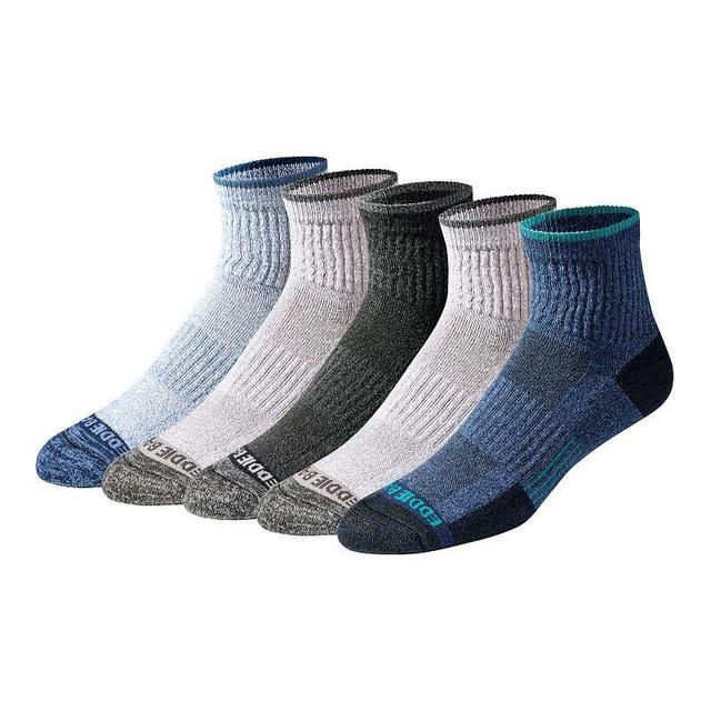 Mens Eddie Bauer Eco Quarter Socks 5-pack Product Image