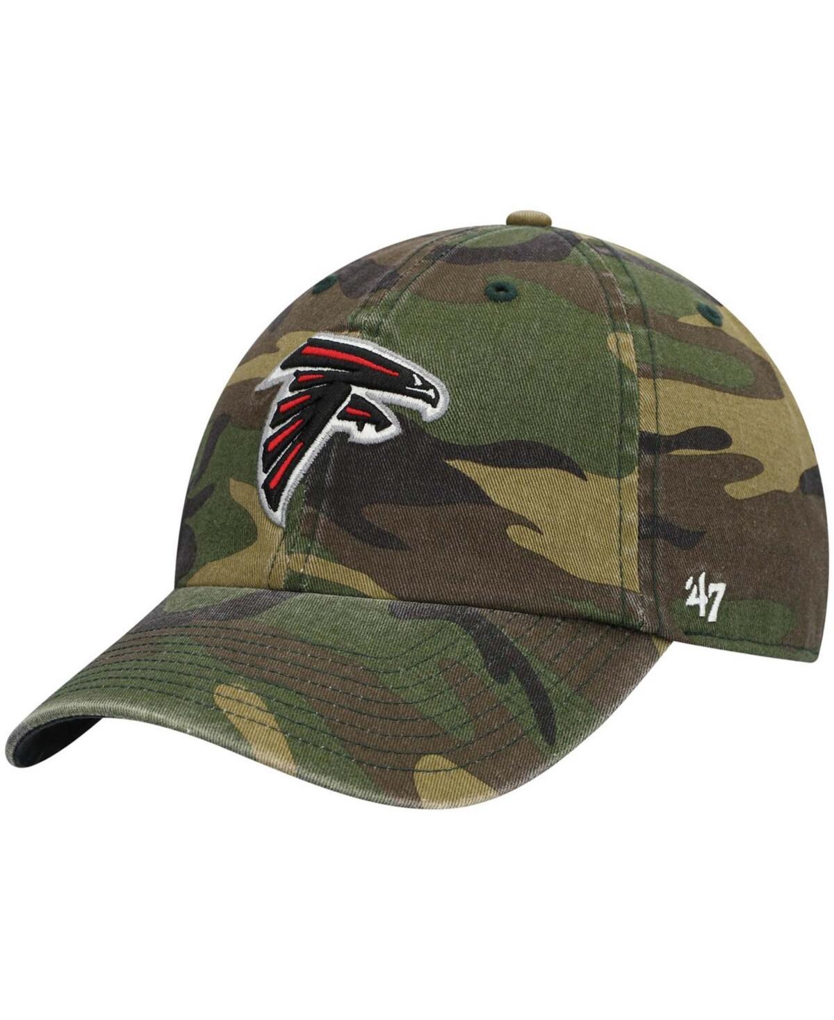 Mens 47 Camo Atlanta Falcons Woodland Clean Up Adjustable Hat Product Image