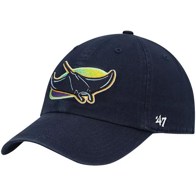 Mens 47 Tampa Bay Rays Clean Up Adjustable Hat, Blue Product Image