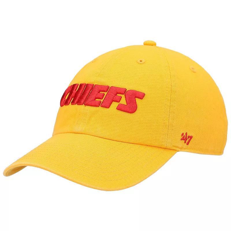 Mens 47 Kansas City Chiefs Clean Up Script Adjustable Hat Product Image