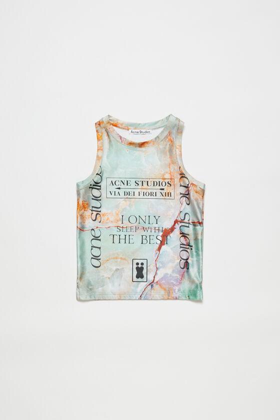 Print tank top Product Image