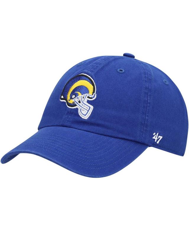 Mens 47 Royal Los Angeles Rams Clean Up Legacy Adjustable Hat Product Image