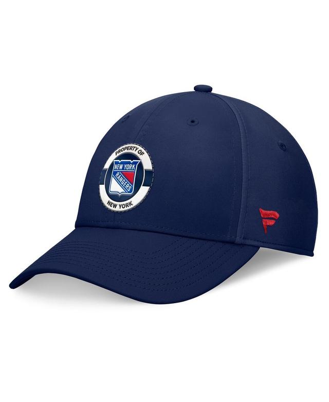 Fanatics Mens Navy New York Rangers Authentic Pro Training Camp Flex Hat Product Image