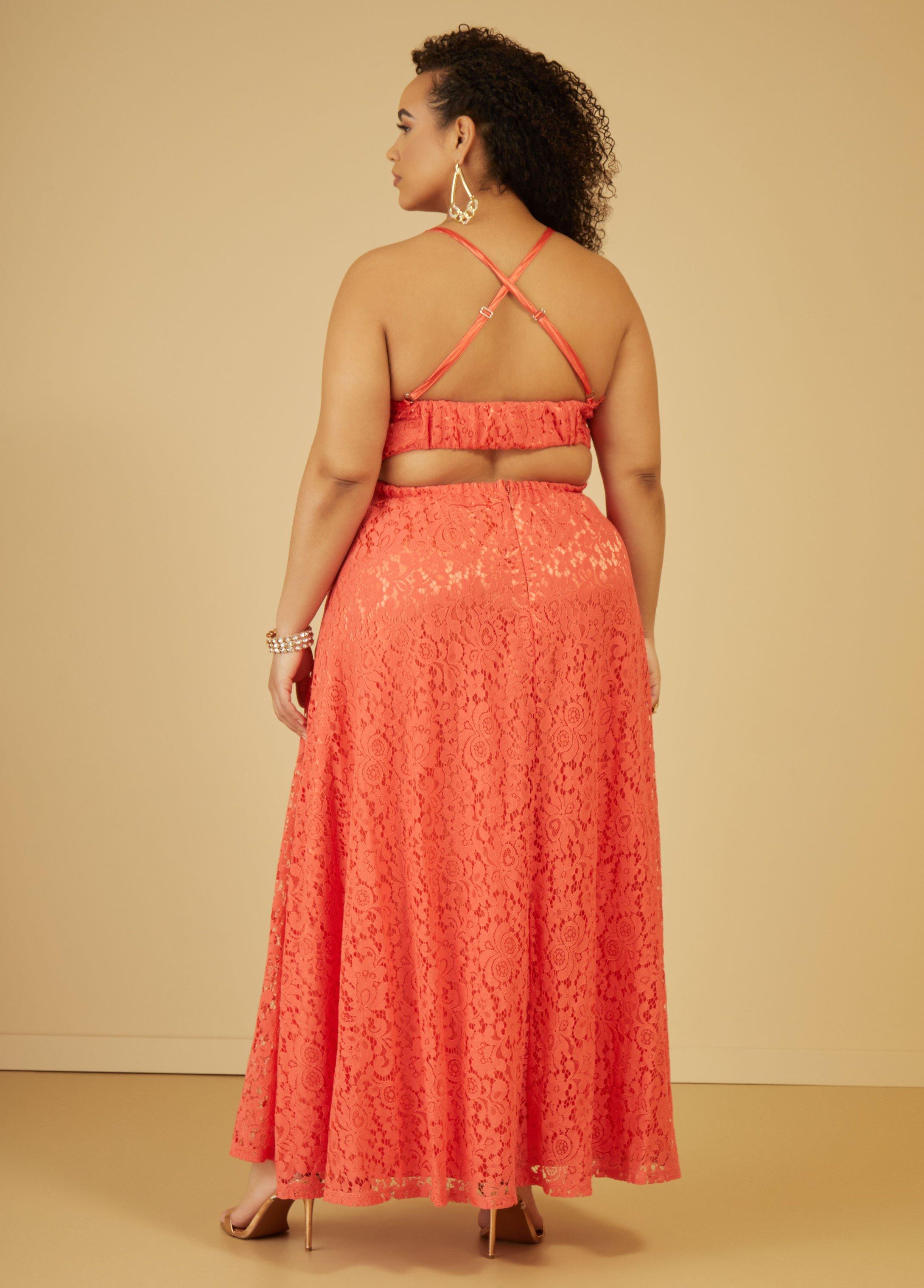 Corded Lace Maxi Dress Product Image