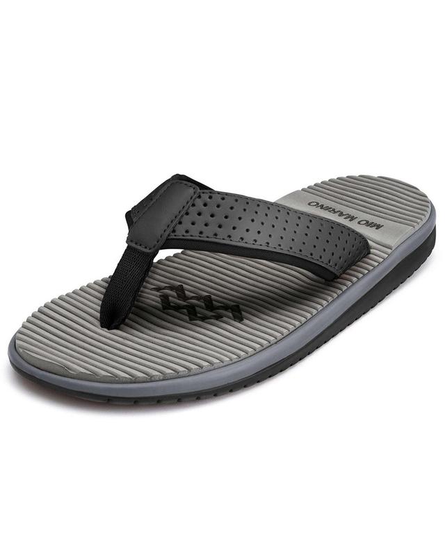 Mens Comfortable Memory Foam Flip Flops Product Image