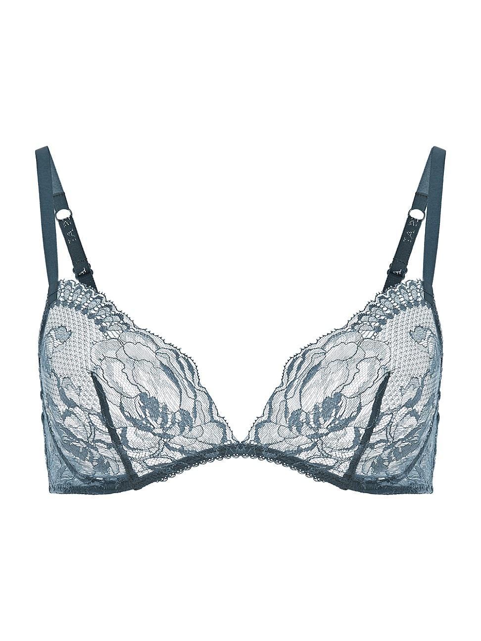 Womens Brigitta Floral Lace Triangle Bra Product Image