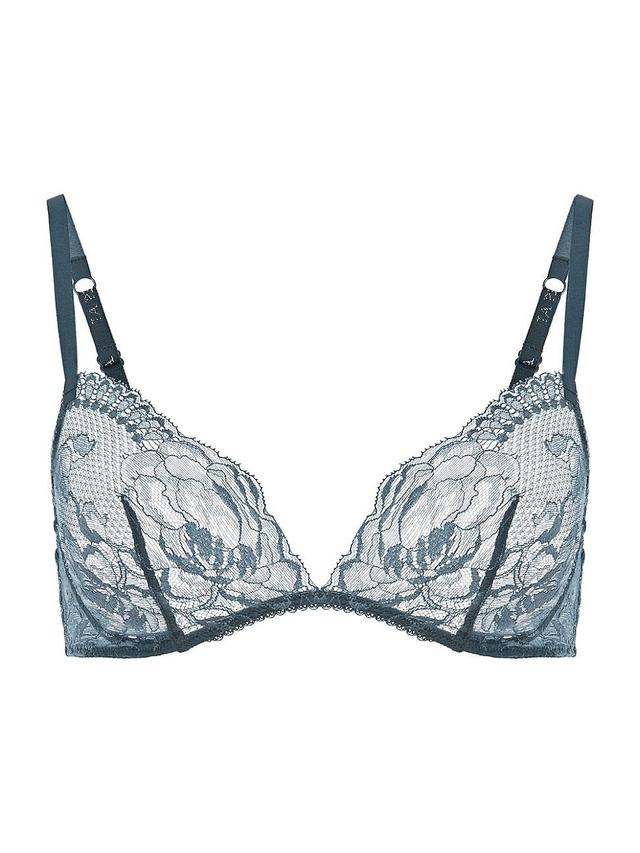 Womens Brigitta Floral Lace Triangle Bra Product Image