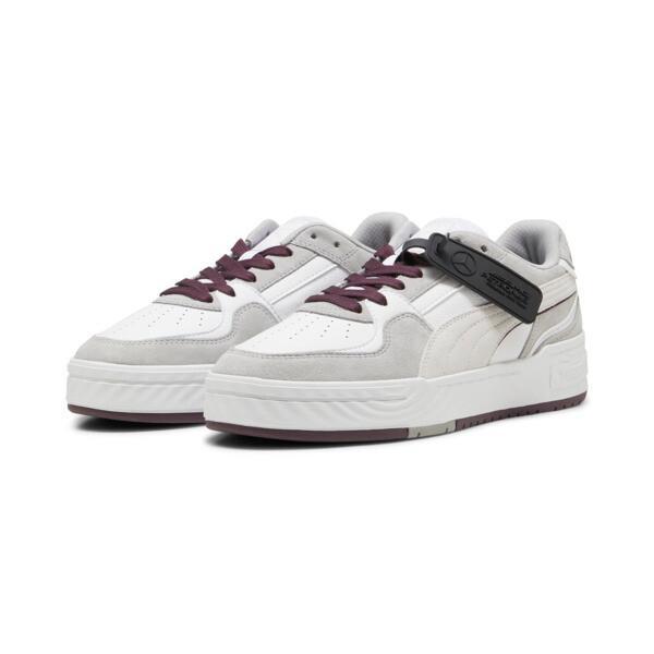 PUMA Mercedes-AMG Petronas F1Â® CA Pro Crush Men's Sneakers in White/Team Silver Product Image