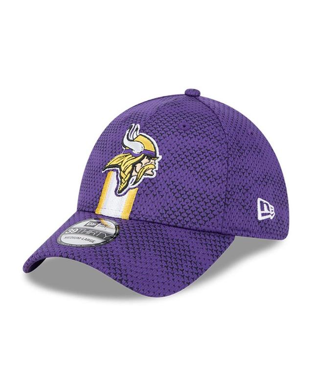 New Era Mens Purple Minnesota Vikings 2024 Sideline 39THIRTY Flex Hat Product Image