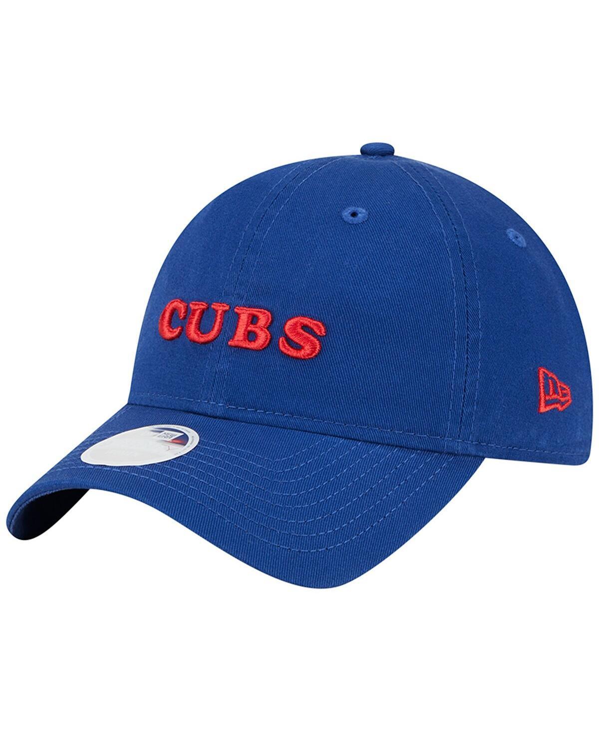 Womens New Era Royal Chicago Cubs Shoutout 9TWENTY Adjustable Hat Product Image