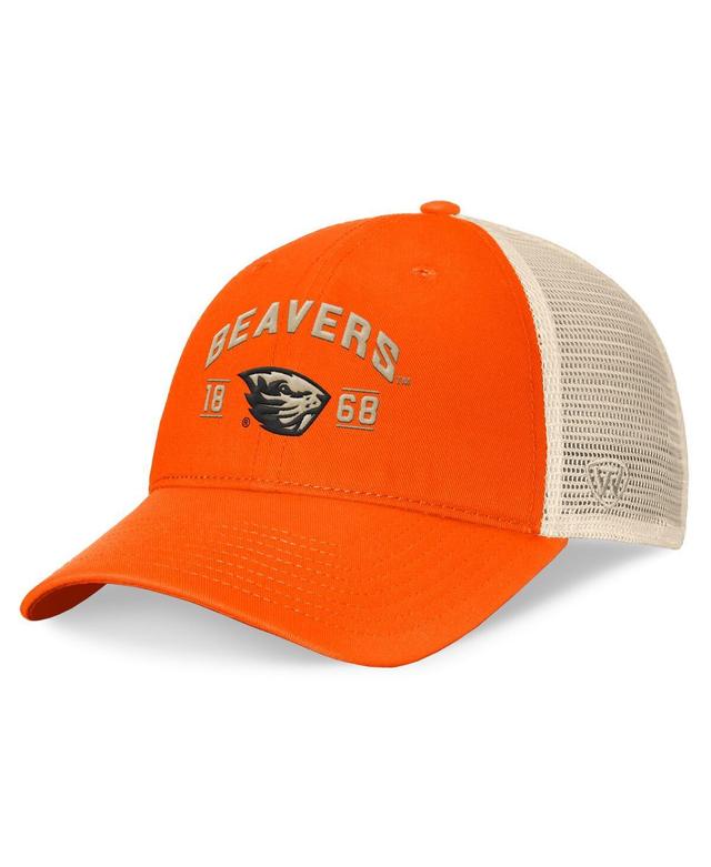 Top of the World Mens Orange Oregon State Beavers Heritage Waylon Trucker Adjustable Hat - Orange Product Image