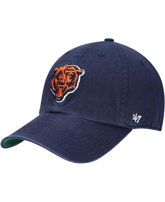 Mens 47 Chicago Bears Franchise Mascot Logo Fitted Hat Blue Product Image