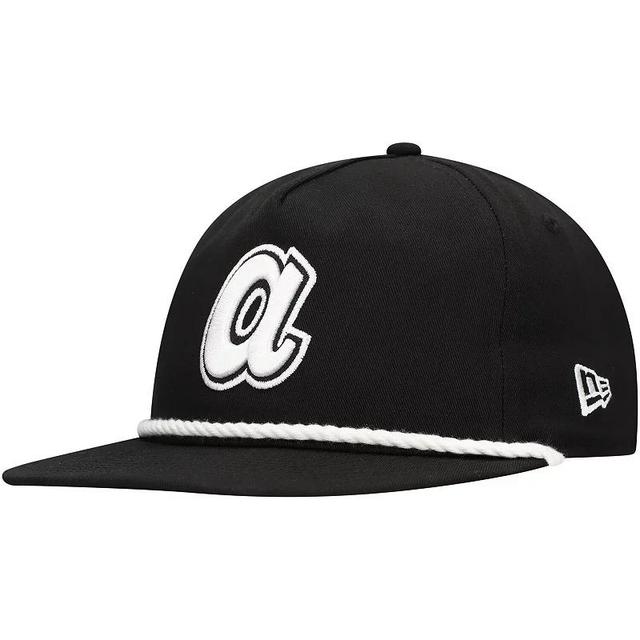 Mens New Era Atlanta Braves Golfer Snapback Hat Product Image