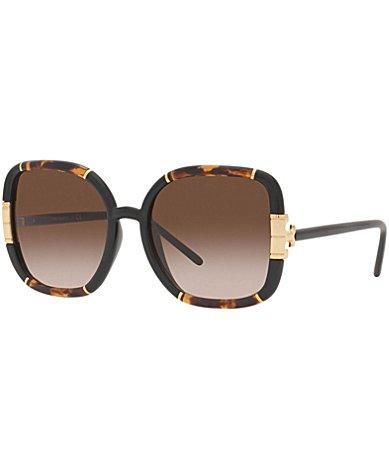 Tory Burch Womens Sunglasses, TY9071U - Transparent Olive Product Image