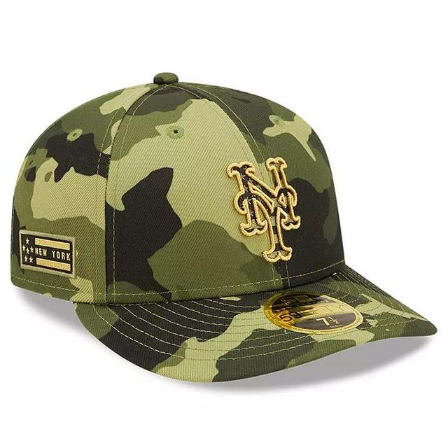 Men's New Era Camo New York Mets 2022 Armed Forces Day On-Field Low Profile 59FIFTY Product Image