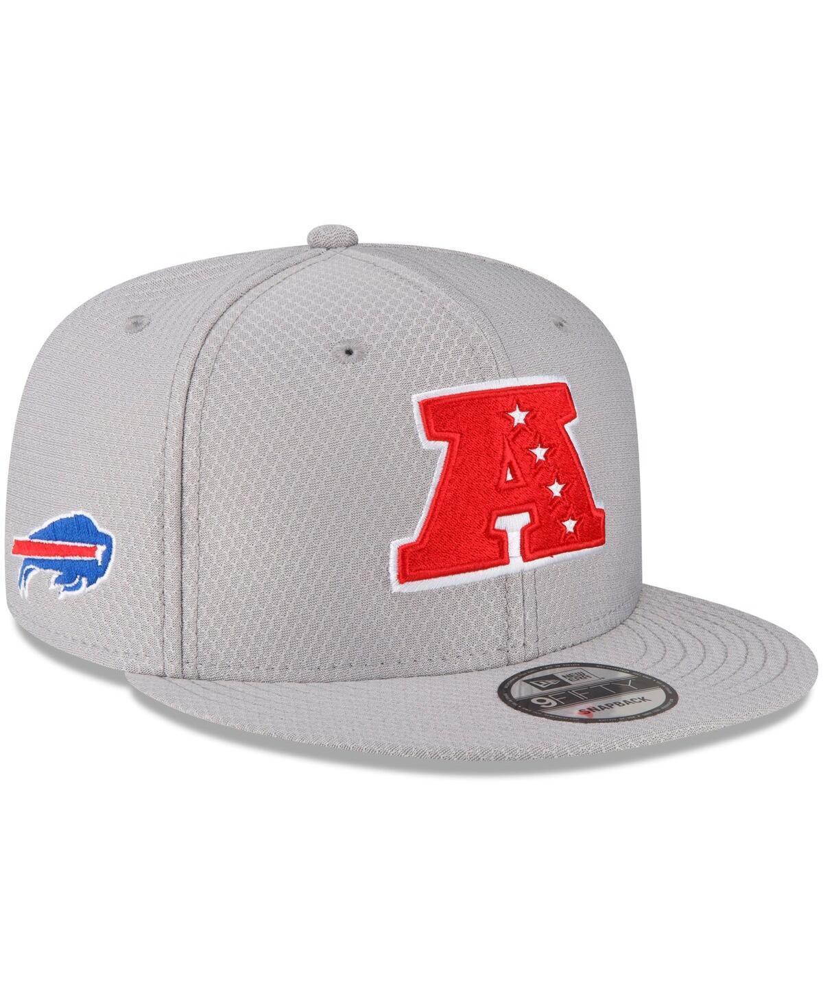 Mens New Era Gray Buffalo Bills 2024 Pro Bowl 9FIFTY Adjustable Snapback Hat Product Image