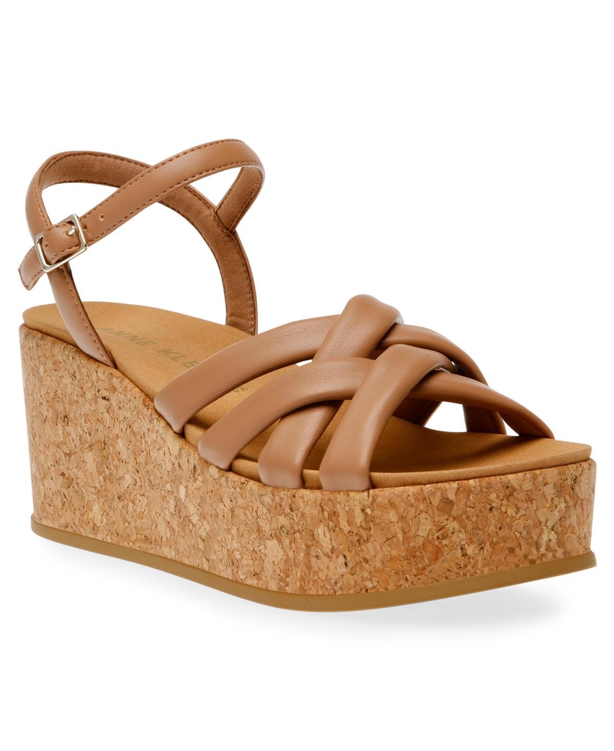 Anne Klein Womens Vinette Platform Wedge Sandals Product Image