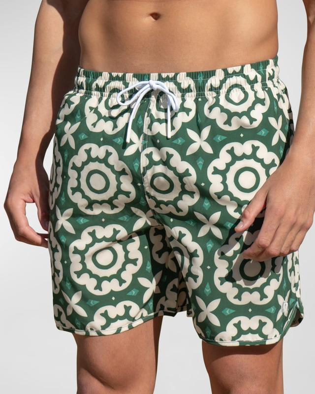 Mens Monsegur Printed Swim Shorts Product Image