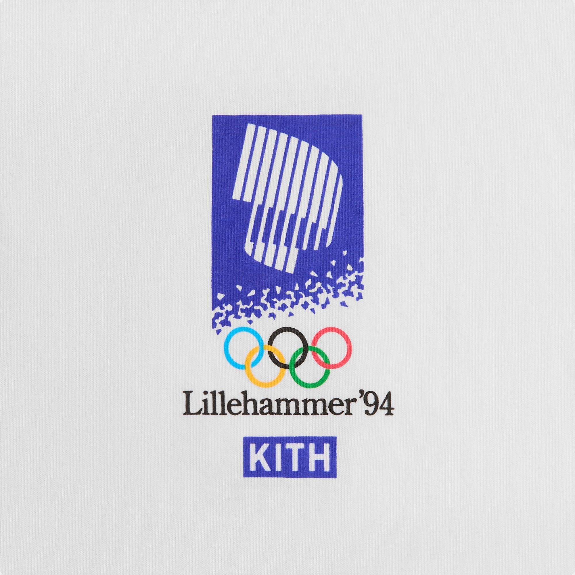 Kith for Olympics Heritage Lillehammer 1994 Vintage Tee - White Male Product Image