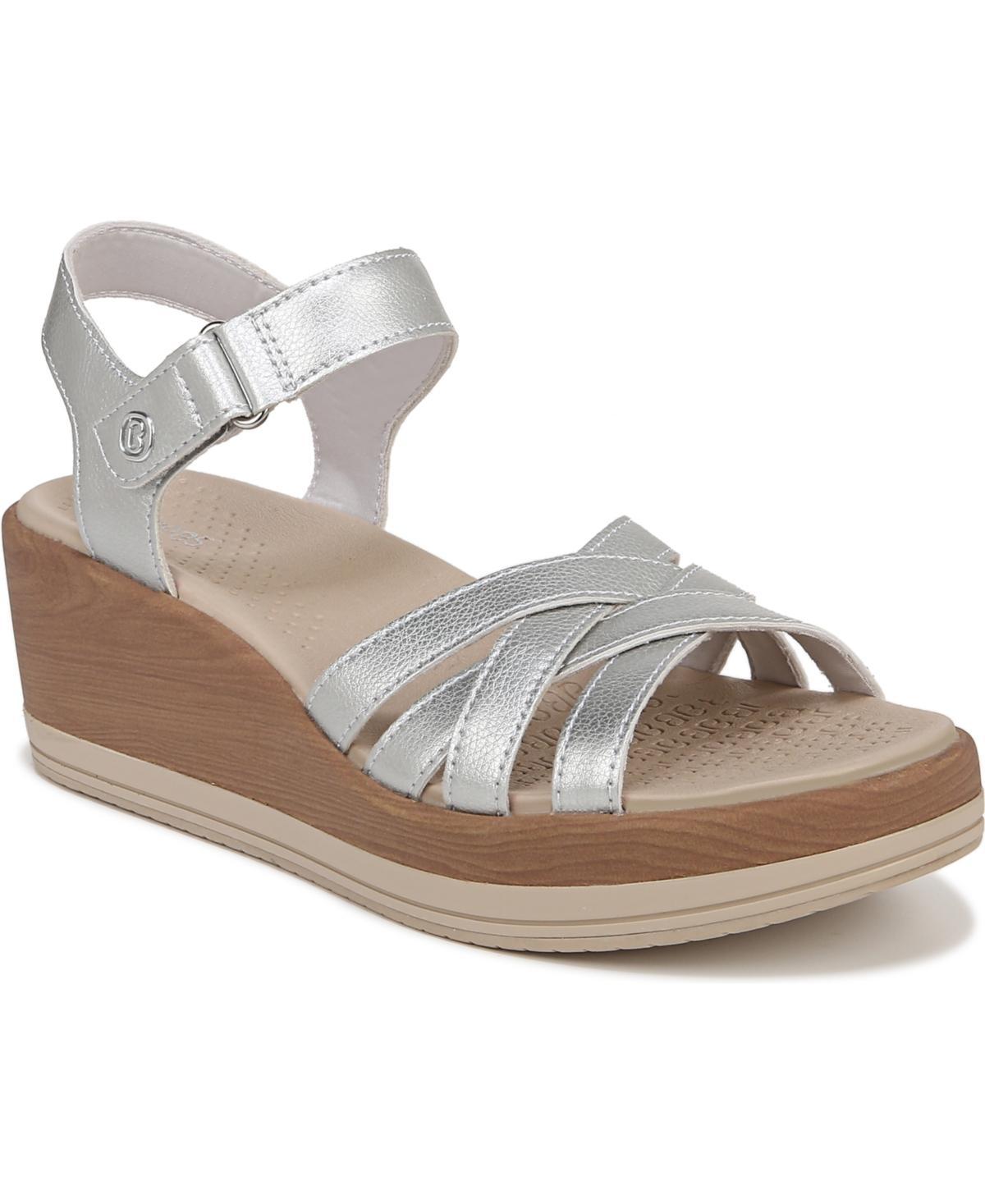 Bzees Rhythm Womens Strappy Wedge Sandals Oxford Product Image