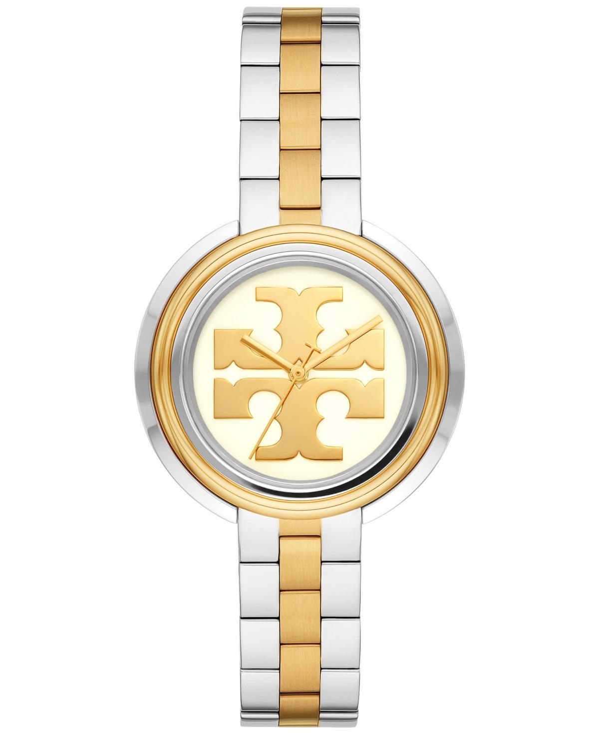 Tory Burch Womens Miller Two-Tone Stainless Steel Bracelet Watch 36mm - Two-tone Product Image