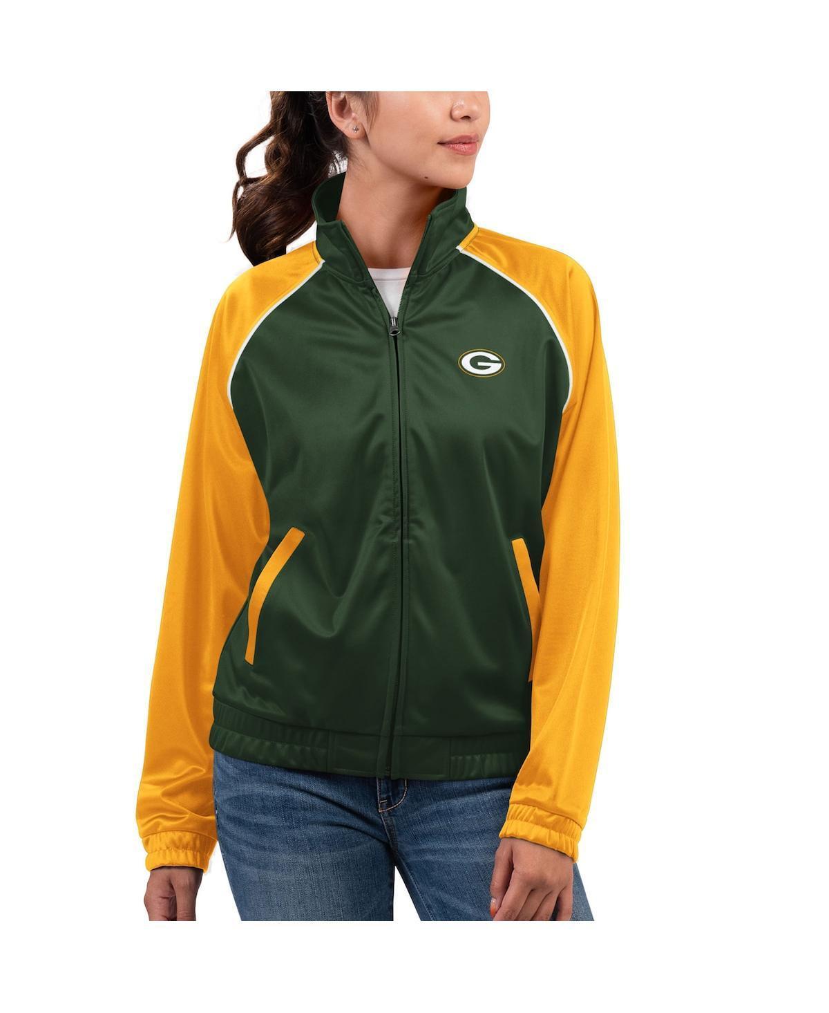 Womens G-III 4Her by Carl Banks Bay Packers Showup Fashion Dolman Full-Zip Track Jacket Product Image