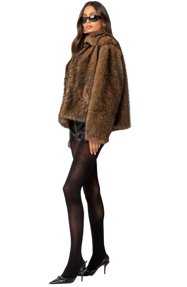 Faux Fur Jacket Product Image