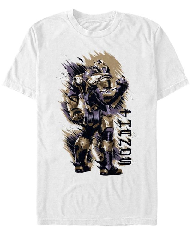 Mens Marvel Avengers Thanos Shoulder Tee Product Image