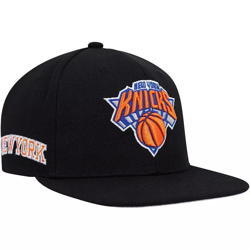 Mens Mitchell & Ness New York Knicks Side Core 2.0 Snapback Hat Product Image