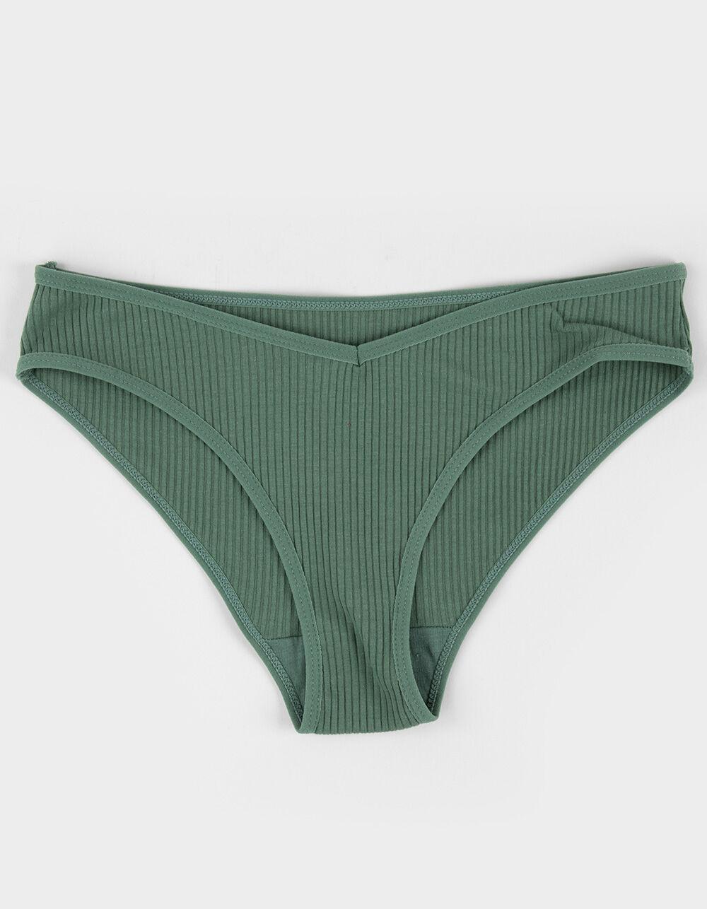 FULL TILT V-Ribbed Bikini Panties Product Image